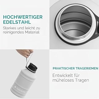 Navaris 2,2 Liter Fitness Trinkflasche – Ansicht 4
