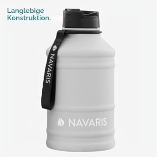 Navaris 2,2 Liter Fitness Trinkflasche – Ansicht 5