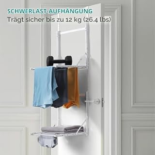 Navaris 2-stufiger Faltbarer Kleiderständer – Ansicht 4