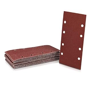 Navaris 25x Klett Schleifpapier rechteckig für Schwingschleifer – Ansicht 5
