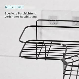 Navaris 2x Duschablage ohne Bohren – Ansicht 3