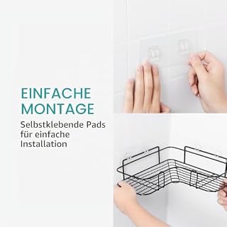 Navaris 2x Duschablage ohne Bohren – Ansicht 4