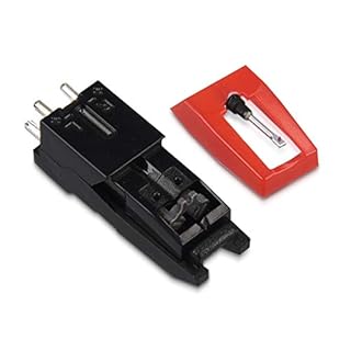 Navaris 2x Ersatz Tonabnehmer Plattenspieler mit Schallplatten Nadel – Ansicht 4