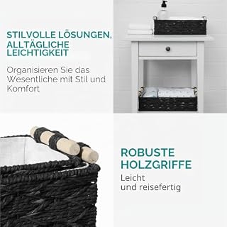 Navaris 2x Korb geflochten – Ansicht 5