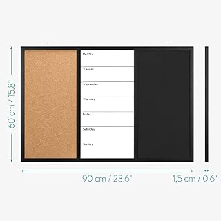 Navaris 3in1 Kombitafel 90x60x1,5cm – Ansicht 5