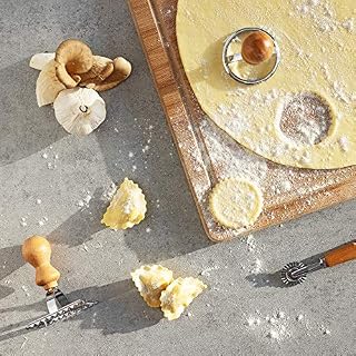 Navaris 4er Set Ravioli Ausstecher Form und Roller – Ansicht 2