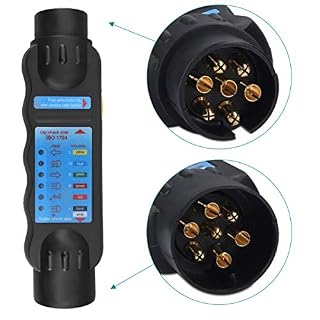Navaris 7 Pin Anhänger Tester Prüfgerät – Ansicht 3