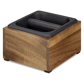 Navaris Abklopfbehälter aus Akazienholz 18x17x11cm – Ansicht 5