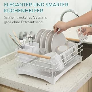 Navaris Abtropfgestell Abtropfgitter Gestell für Geschirr – Ansicht 2