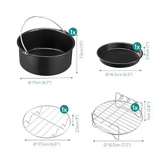 Navaris Airfryer Zubehör – Ansicht 5