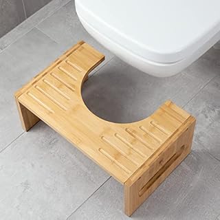 Navaris Bambus Toilettenhocker WC Hocker – Ansicht 2