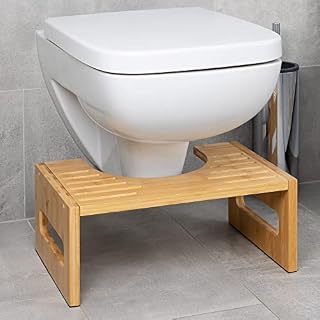Navaris Bambus Toilettenhocker WC Hocker – Ansicht 5
