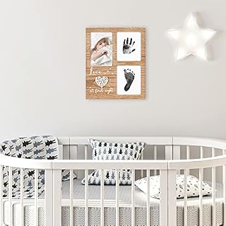 Navaris Bilderrahmen für Baby Handabdruck Fußabdruck – Ansicht 2