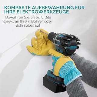 Navaris Bithalter Akkuschrauber Riemen- 2er Set – Ansicht 2