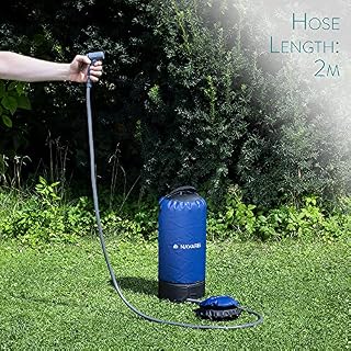 Navaris Campingdusche Solardusche Gartendusche mit Pumpe – Ansicht 4