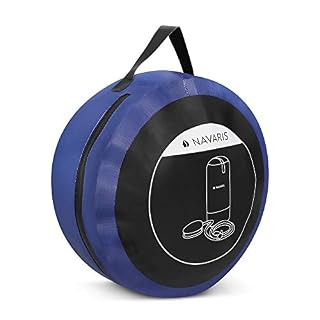Navaris Campingdusche Solardusche Gartendusche mit Pumpe – Ansicht 5