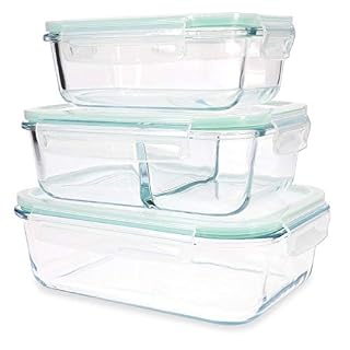 Navaris Glas Frischhaltedose Set mit Deckel – Ansicht 5