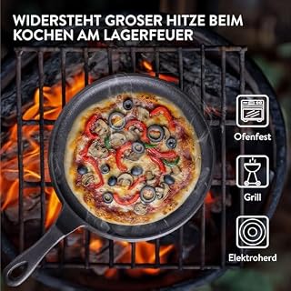 Navaris Gusseisen Pfannkuchenpfanne 25cm – Ansicht 4