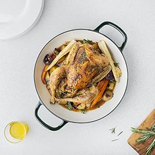 Navaris Gusseisen Topf Bratentopf Kochtopf 3,5l – Ansicht 2