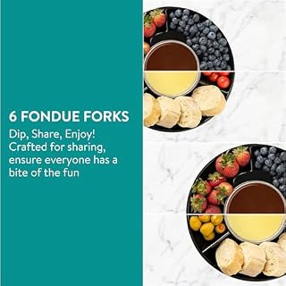 Navaris Gusseisernes Fondueset – Ansicht 4