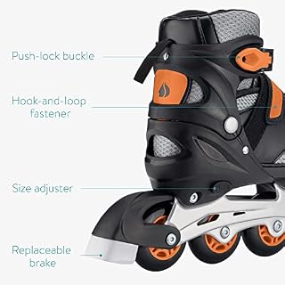 Navaris Inline Skates für Jungen & Mädchen – Ansicht 3