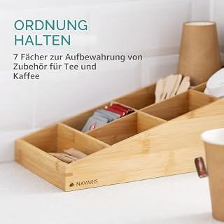 Navaris Kaffee Spender Organizer – Ansicht 3