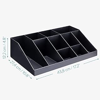 Navaris Kaffee Spender Organizer – Kaffeestation 10 Fächer – Ansicht 4