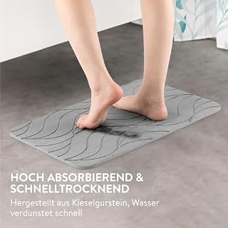 Navaris Kieselgur Badematte rutschfest – Ansicht 3