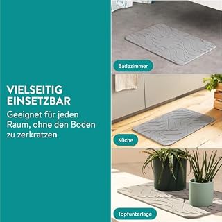 Navaris Kieselgur Badematte rutschfest – Ansicht 5