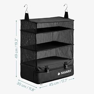 Navaris Koffer Organizer hängend faltbar – Ansicht 5