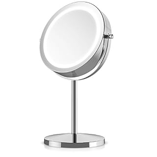 Navaris Kosmetikspiegel mit LED-Licht – Ansicht 5