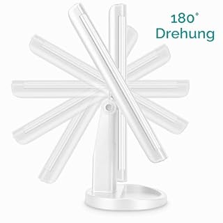 Navaris Led Kosmetikspiegel Faltbarer Standspiegel – Ansicht 5