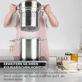 Navaris Nudeltopf 5,7 Liter – Ansicht 2