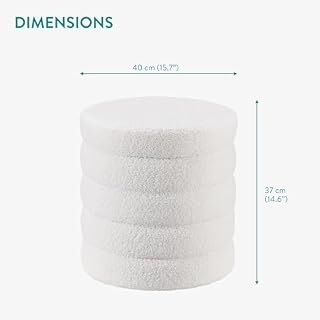 Navaris Pouf Hocker Stauraum – Ansicht 2