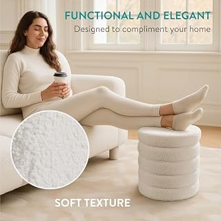 Navaris Pouf Hocker Stauraum – Ansicht 3