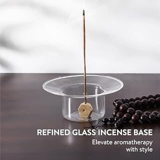 Navaris Räucherstäbchen Halter aus Glas – Ansicht 2