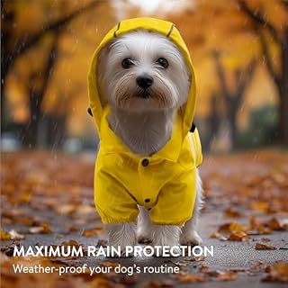 Navaris Regenmantel Regenjacke für Hunde – Ansicht 3