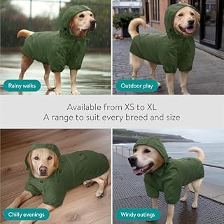 Navaris Regenmantel Regenjacke für Hunde – Ansicht 5
