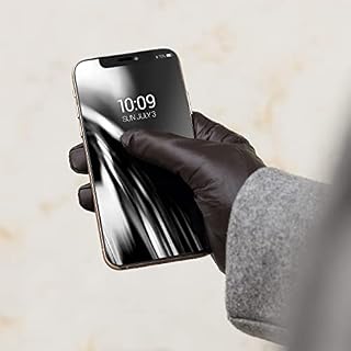 Navaris Touchscreen Nappa Lederhandschuhe für Damen – Ansicht 5