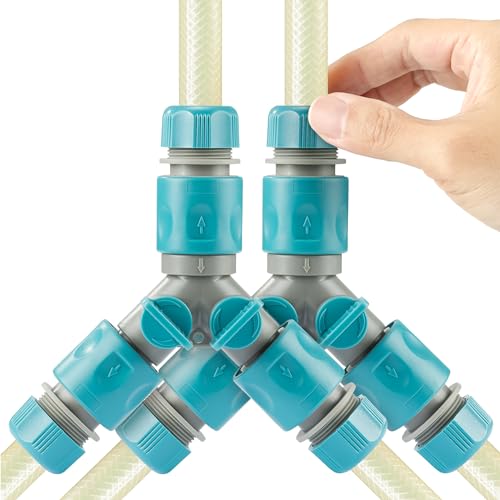 Navaris 2x 2-Wege-Verteiler mit Absperrventil