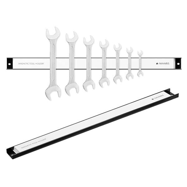 Navaris 2x Werkzeug Magnetleiste 61cm lang