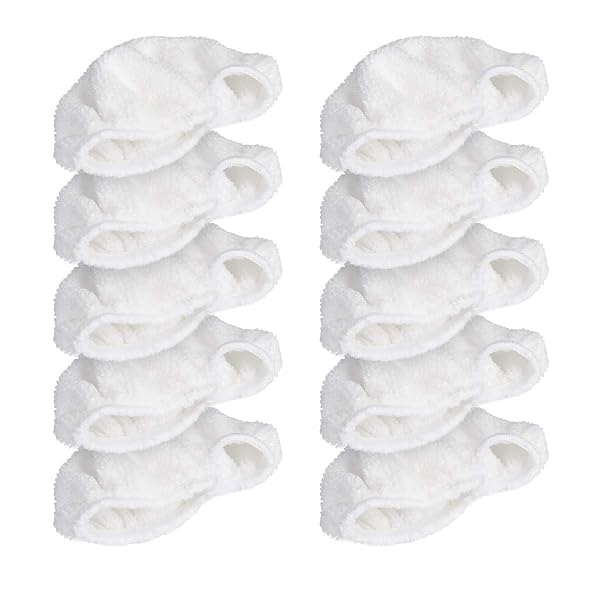 Navaris Dampfreiniger Mikrofaser Ersatztücher Set