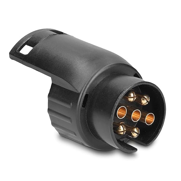 Navaris Anhängerstecker Adapter 12V