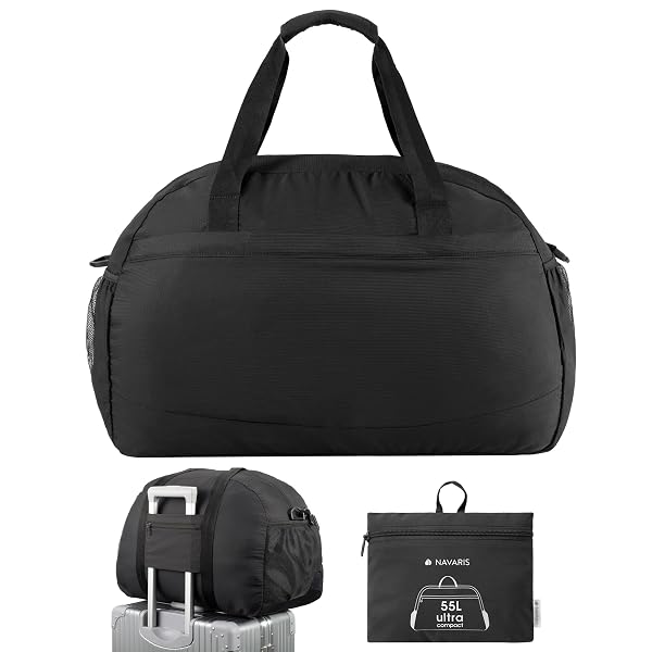 Navaris Faltbare Reisetasche 55L