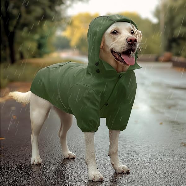Navaris Regenmantel Regenjacke für Hunde