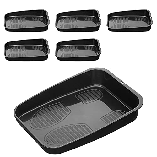 Navaris Schuhablage schuhabtropfschale Set