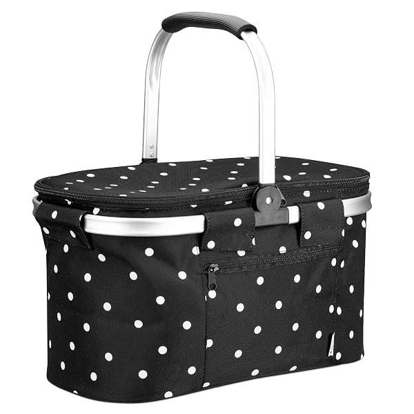 Navaris Thermo Einkaufskorb Kühltasche faltbar