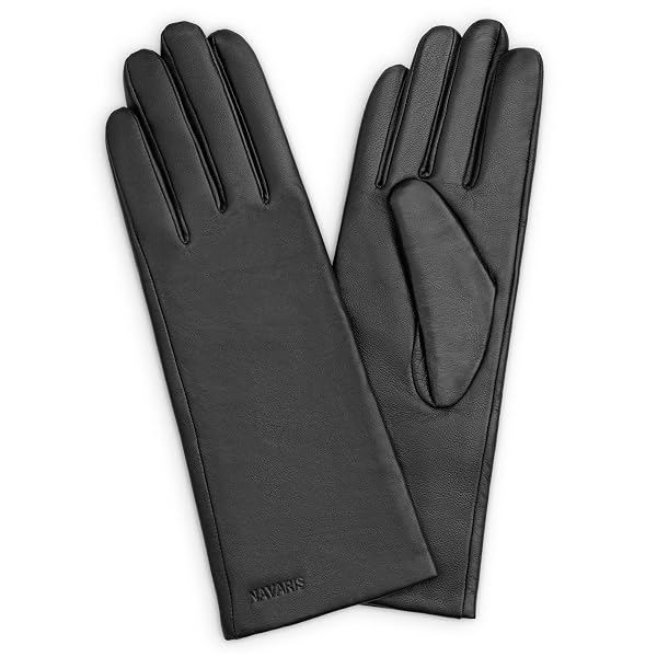 Navaris Touchscreen Nappa Lederhandschuhe für Damen